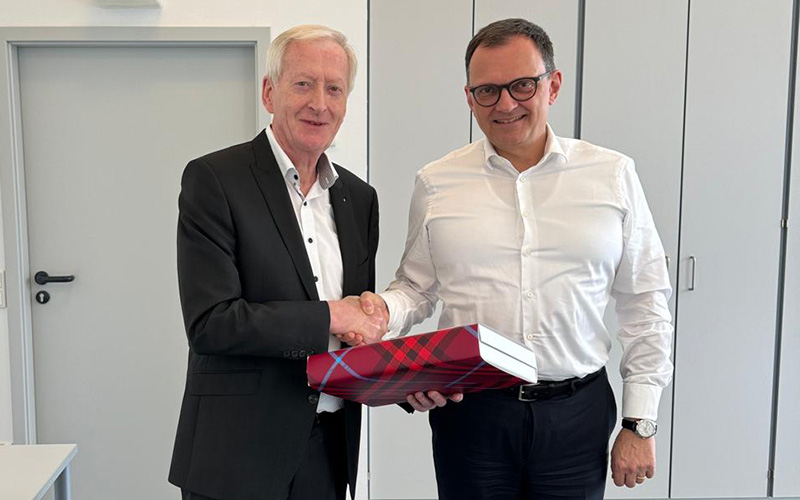 Andreas König und Johann Köster