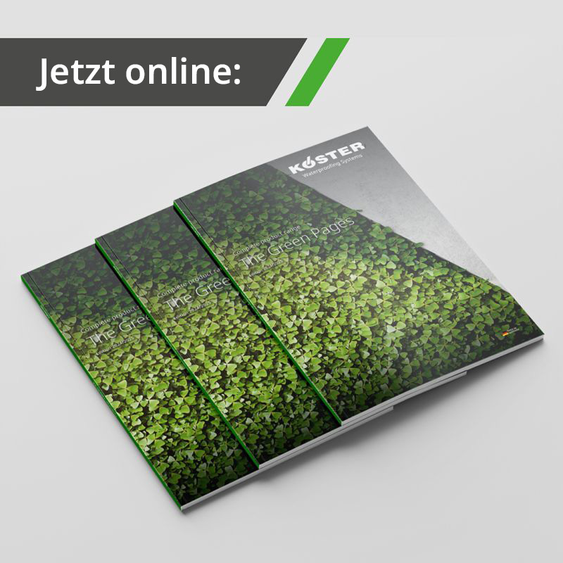Titelseite der neuen Grünen Seiten