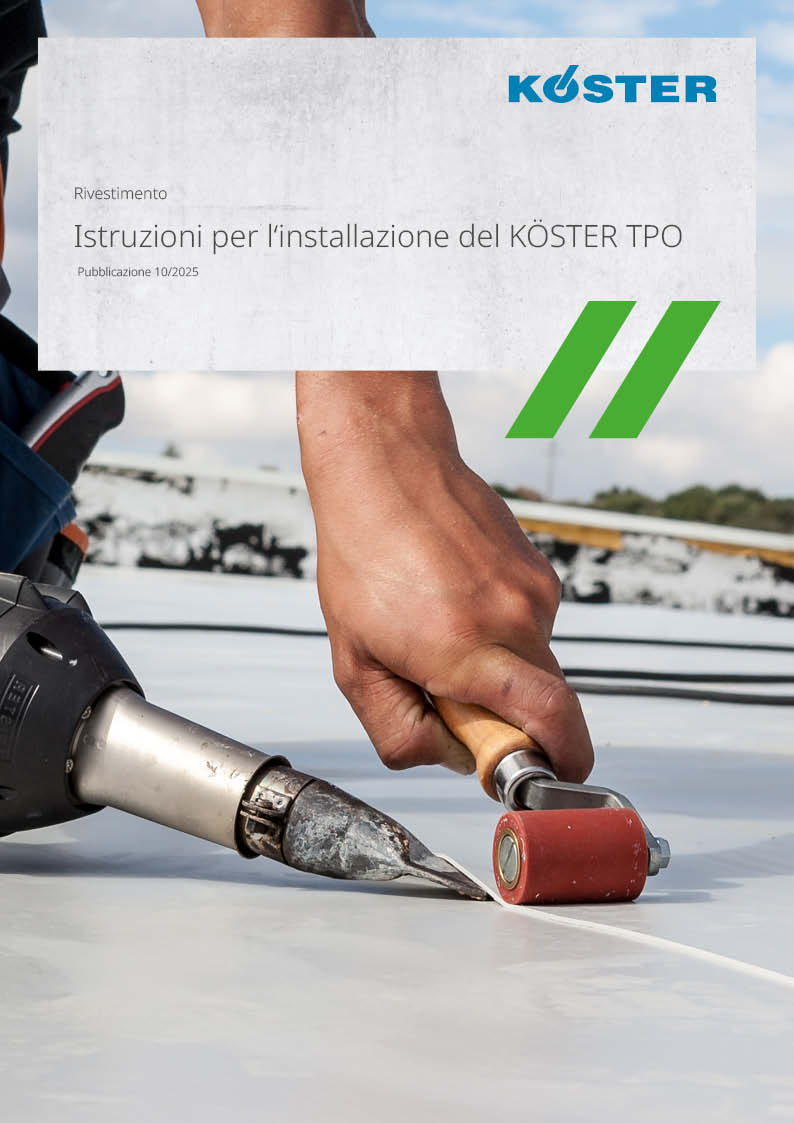 Istruzioni di installazione K&Ouml;STER TPO