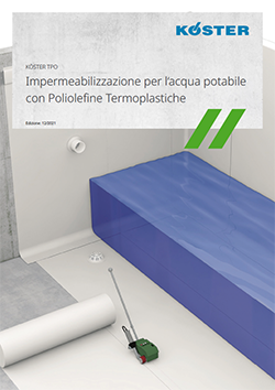 Impermeabilizzazione per l‘acqua potabile con Poliolefine Termoplastiche